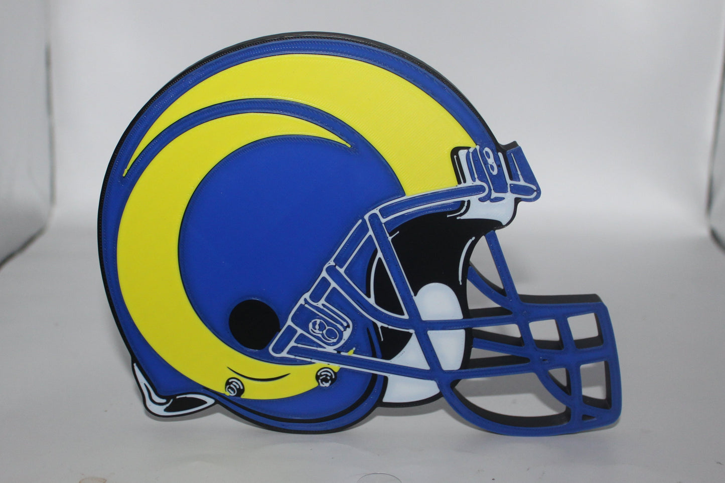 Los Angeles Rams 3D printed Logo Sign Wall Desk Shelf Art