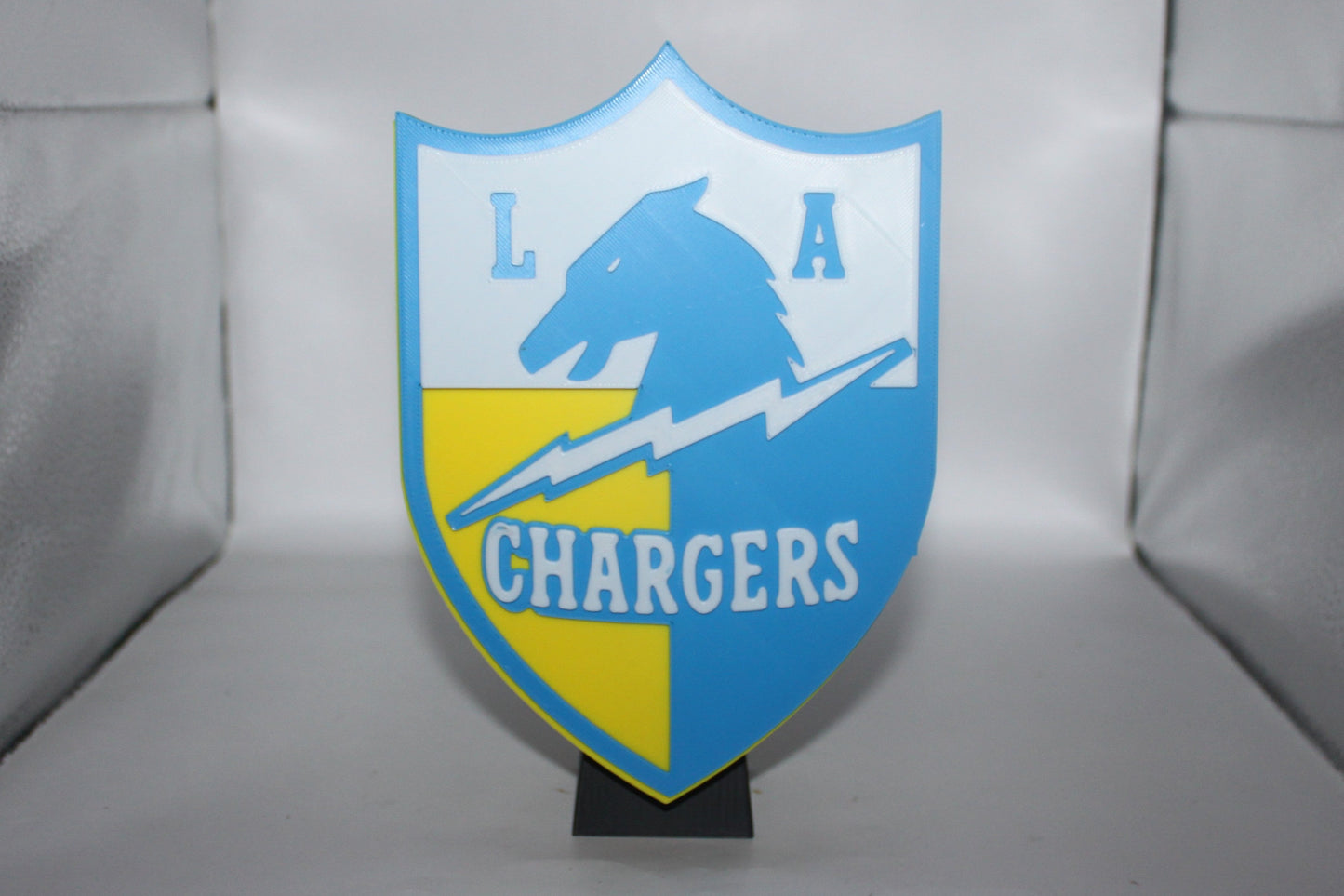 Los Angeles Chargers 3D printed Logo Sign Wall Desk Shelf Art