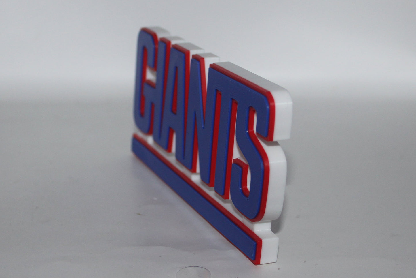 New York Giants 3D printed Logo, Sign, Wall, Desk, Fridge, Shelf Art