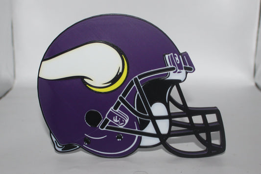 Minnesota Vikings 3D printed Logo Sign Wall Desk Shelf Art