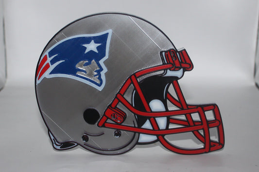 New England Patriots 3D printed Logo, Sign, Wall, Desk, Fridge, Shelf Art