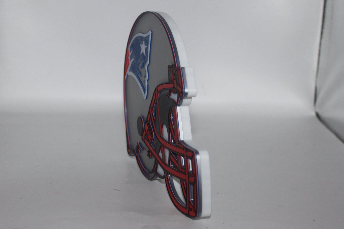 New England Patriots 3D printed Logo, Sign, Wall, Desk, Fridge, Shelf Art