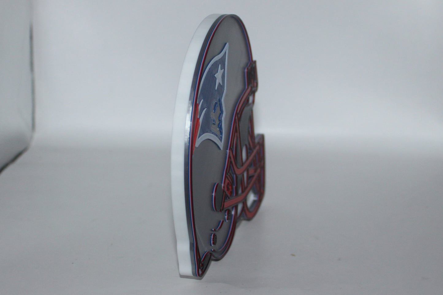 New England Patriots 3D printed Logo, Sign, Wall, Desk, Fridge, Shelf Art