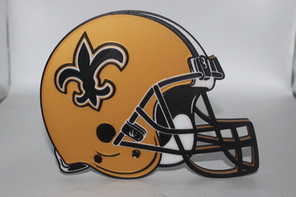 New Orleans Saints 3D printed Logo Sign Wall Desk Shelf Art