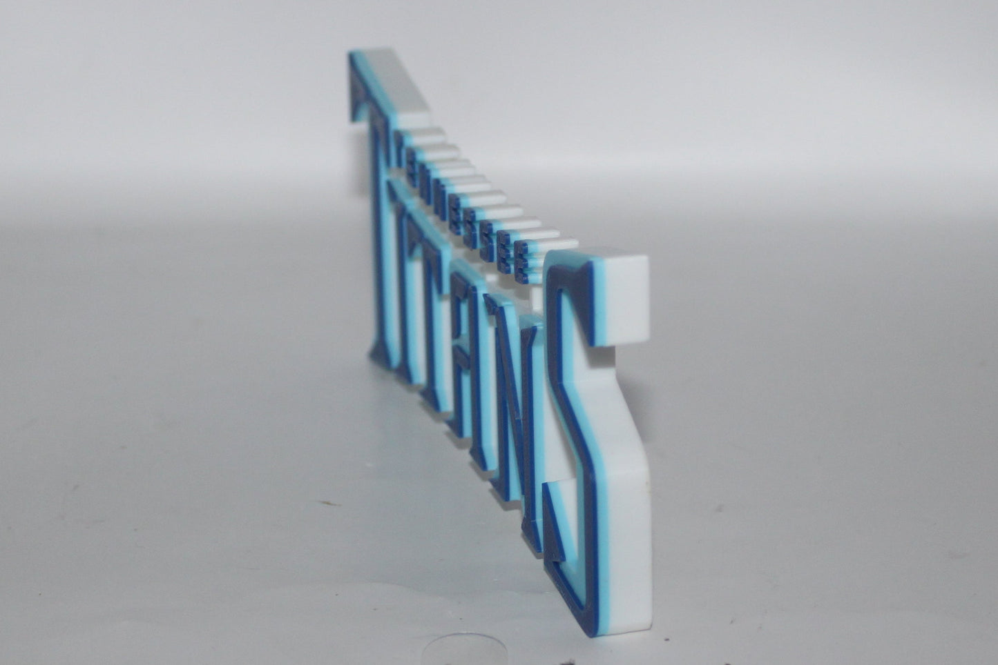 Tennessee Titans 3D printed Logo Sign Wall Desk Shelf Art