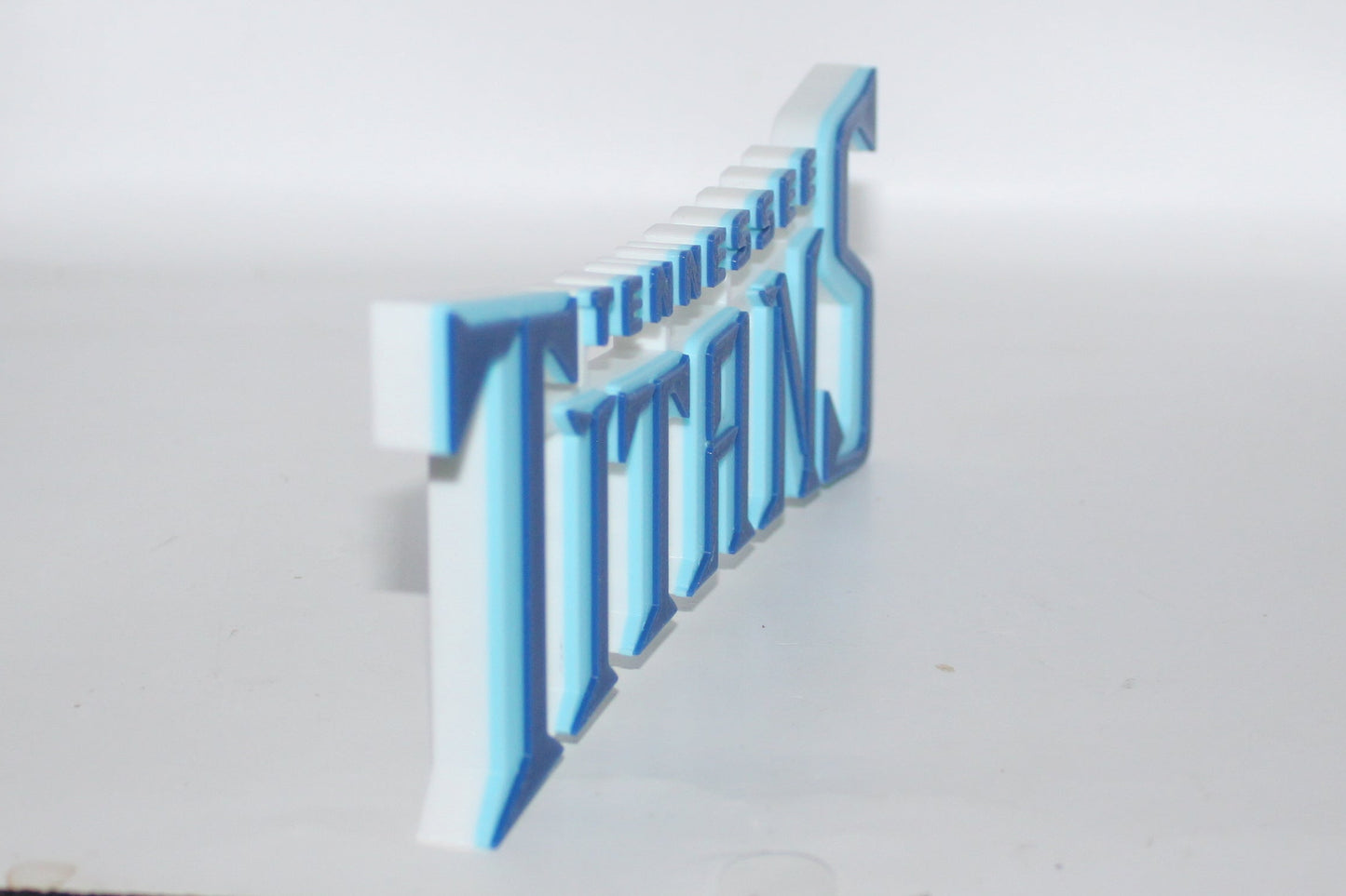 Tennessee Titans 3D printed Logo Sign Wall Desk Shelf Art