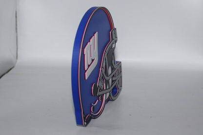 New York Giants 3D printed Logo, Sign, Wall, Desk, Fridge, Shelf Art