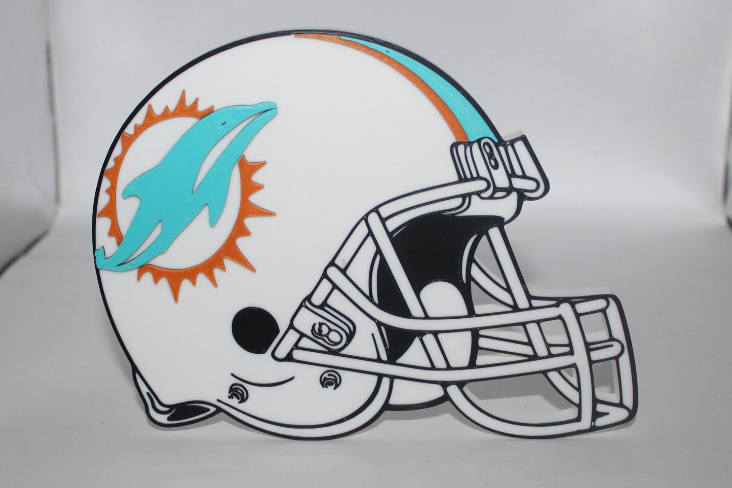 Miami Dolphins 3D printed Logo Sign Wall Desk Shelf Art