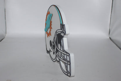Miami Dolphins 3D printed Logo Sign Wall Desk Shelf Art