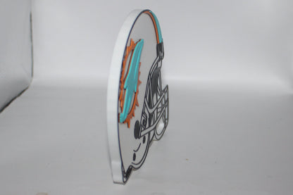 Miami Dolphins 3D printed Logo Sign Wall Desk Shelf Art