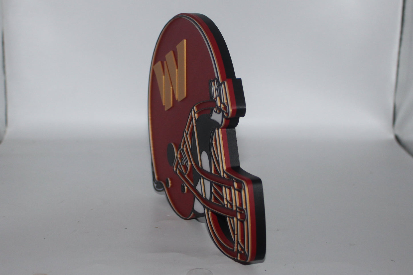 Washington Commanders 3D printed Logo, Sign, Wall, Desk, Fridge, Shelf Art