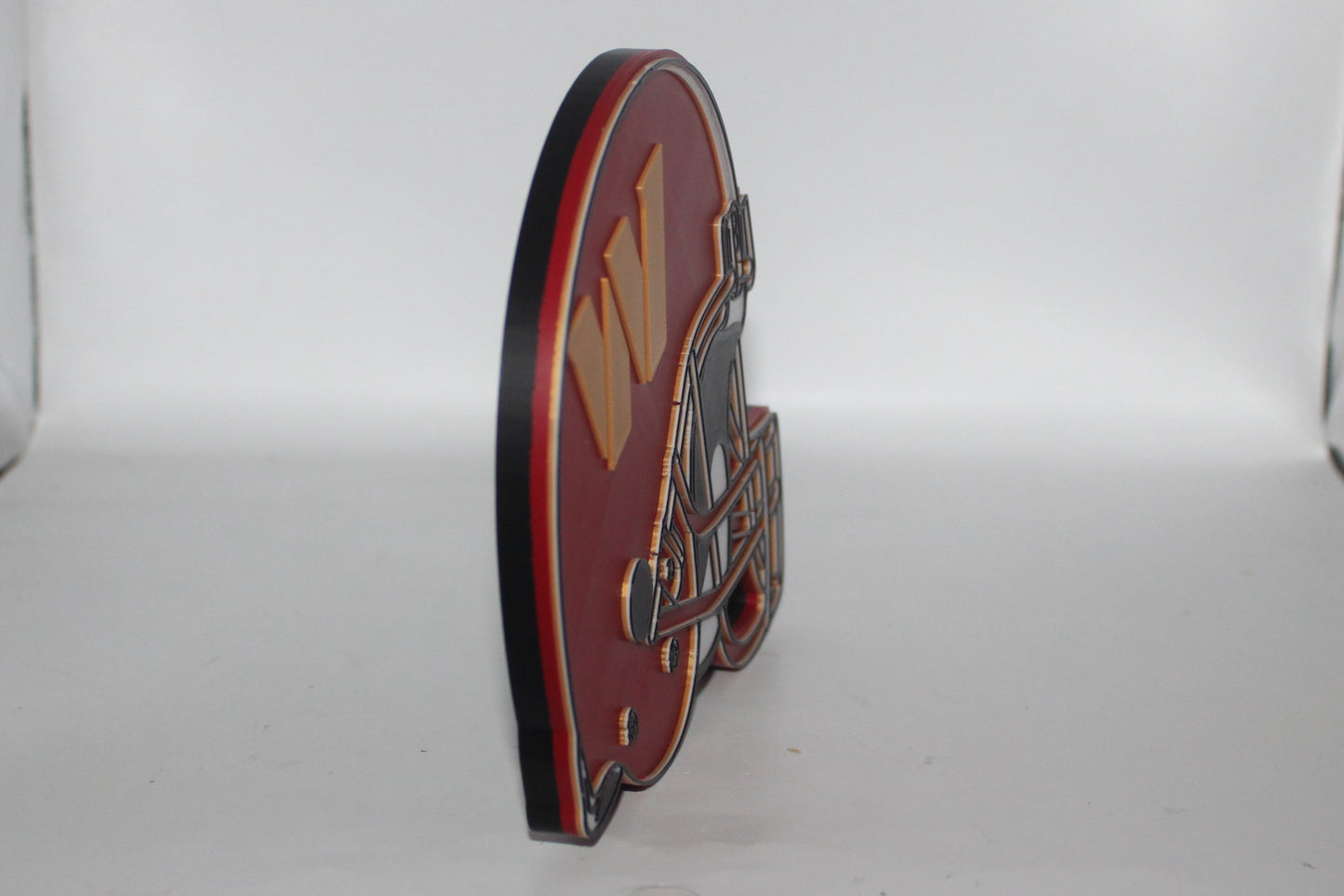 Washington Commanders 3D printed Logo, Sign, Wall, Desk, Fridge, Shelf Art