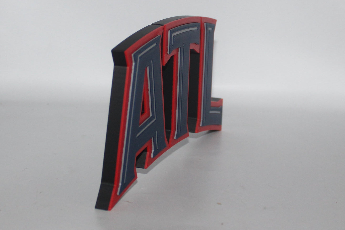 Atlanta Hawks 3D printed Logo Sign Wall Desk Shelf Art