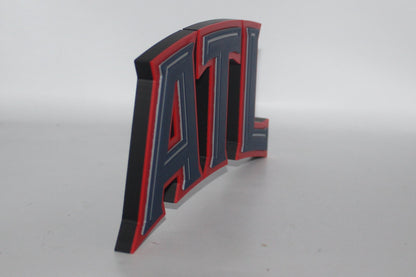 Atlanta Hawks 3D printed Logo Sign Wall Desk Shelf Art