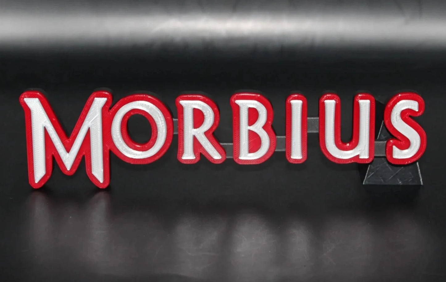 Morbius 3D printed Logo Sign Wall Desk Shelf Art