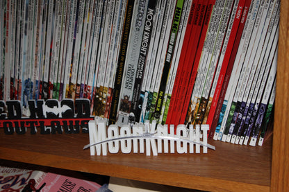 Moon Knight 3D printed Comic Logo Art