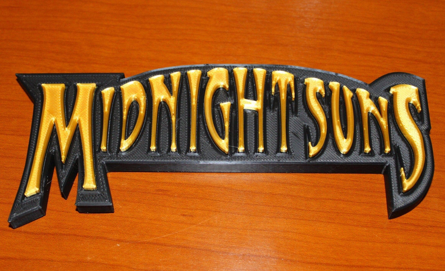 Midnight Suns 3D printed Logo Sign Wall Desk Shelf Art