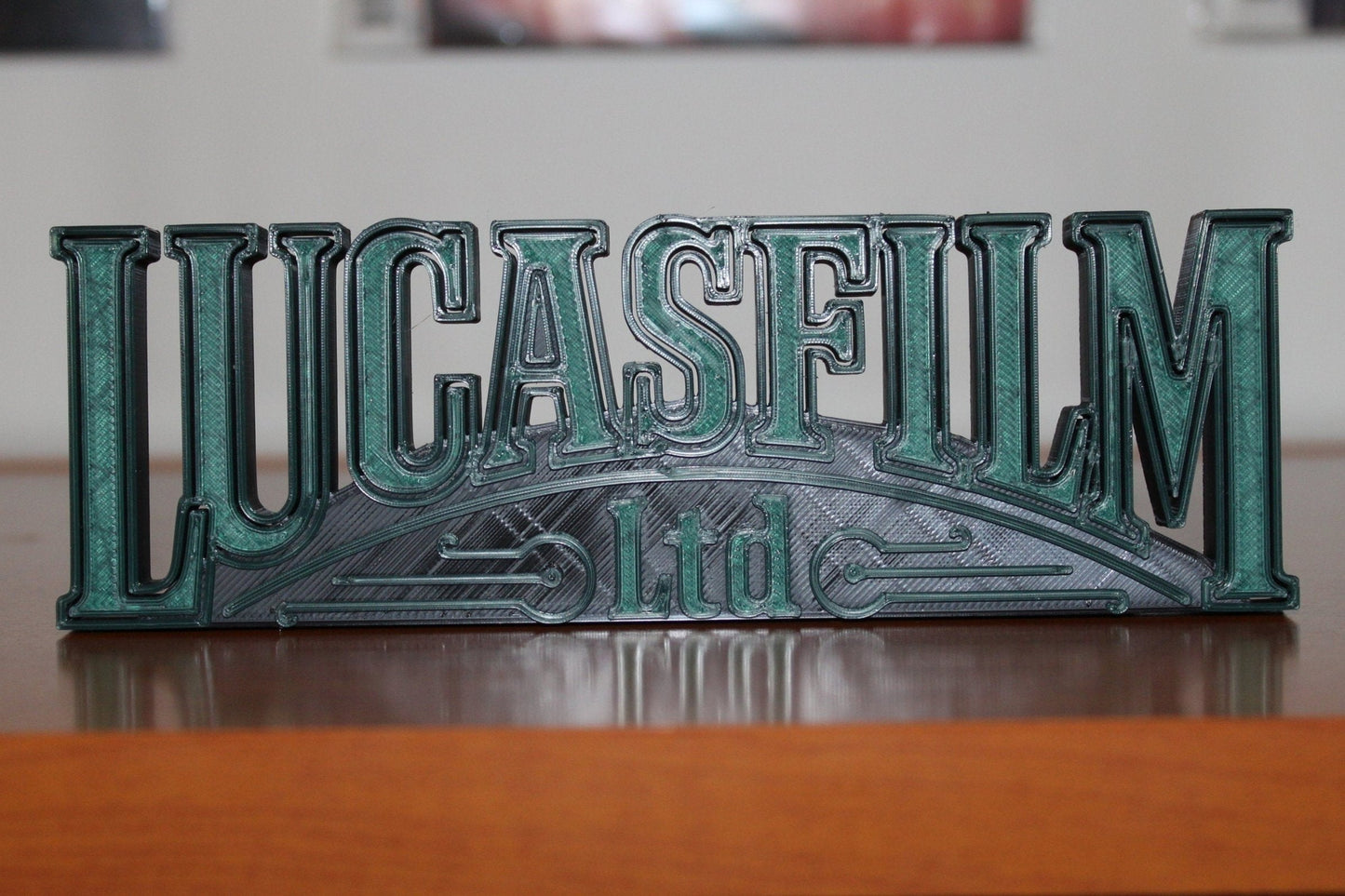 Lucasfilm 3D printed Logo Sign Wall Desk Shelf Art