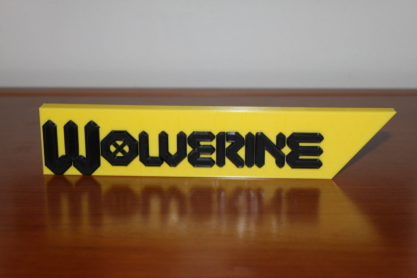 Wolverine 3D printed Comic Logo Art