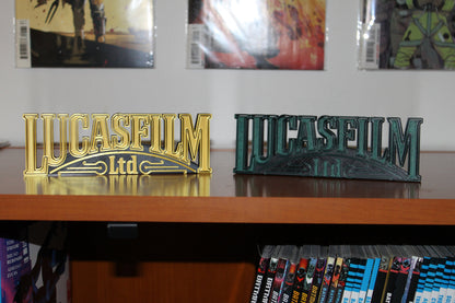 Lucasfilm 3D printed Logo Art