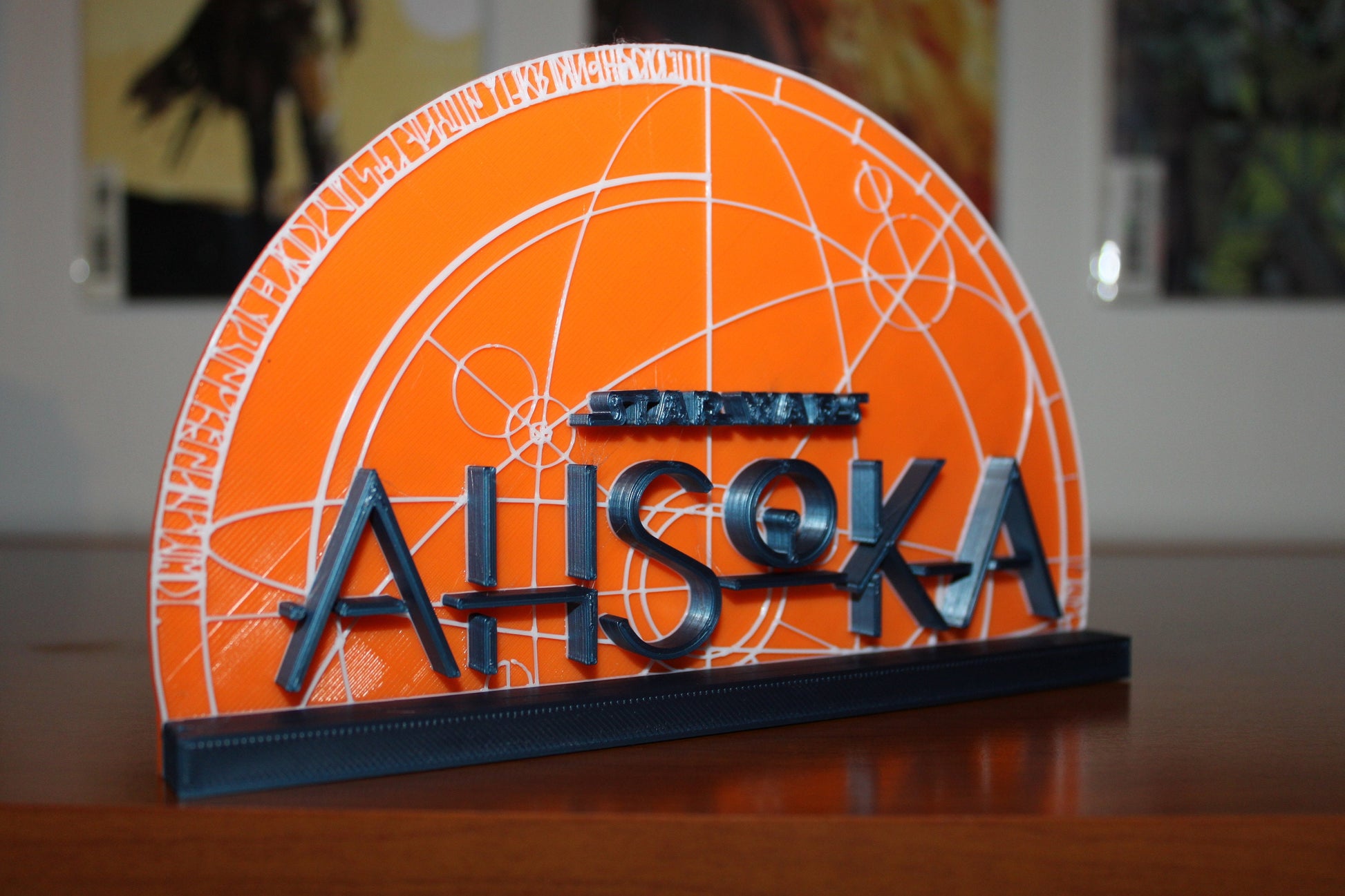 Ahsoka 3D printed Logo Art