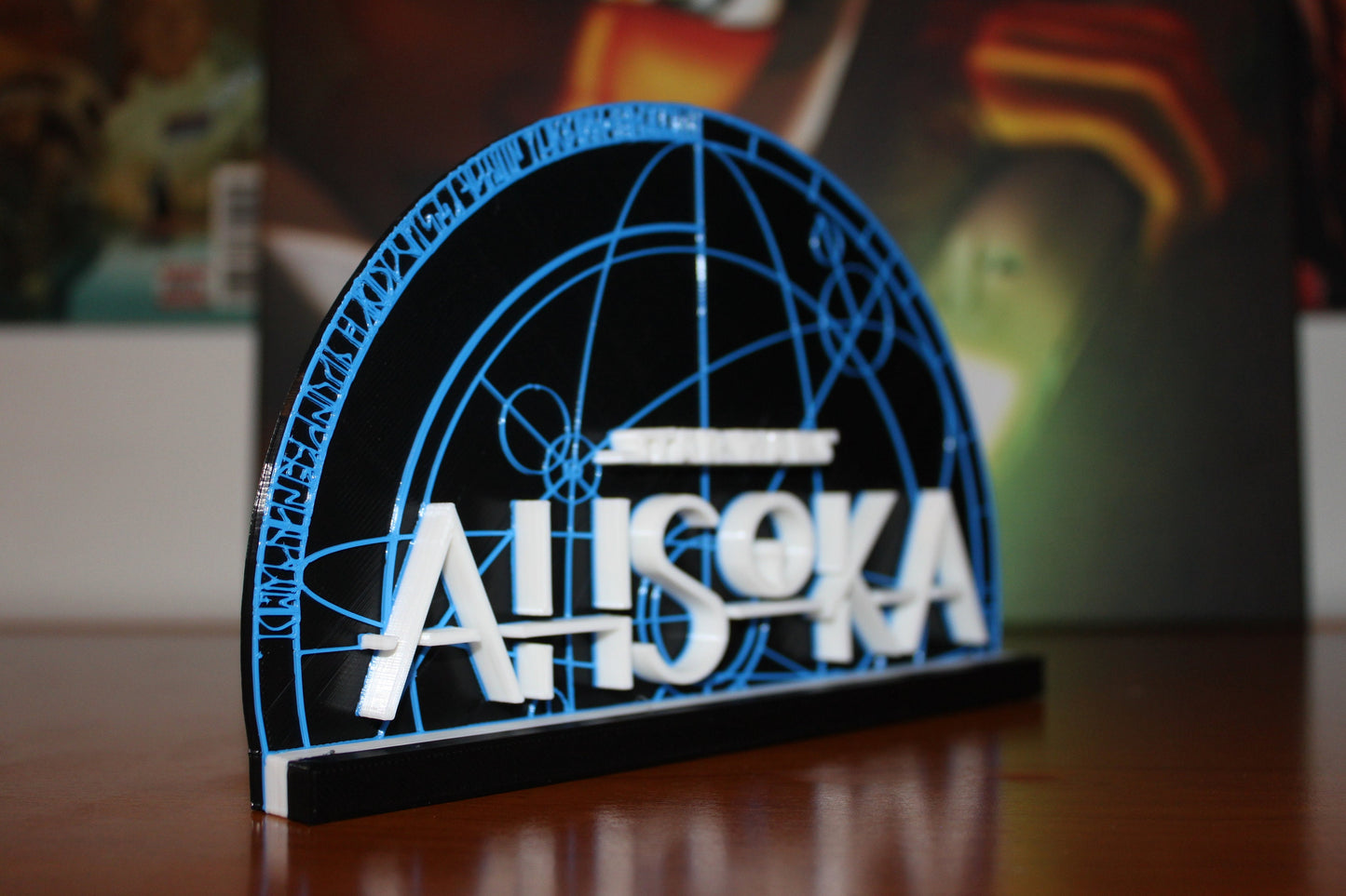 Ahsoka 3D printed Logo Art