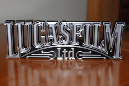 Lucasfilm 3D printed Logo Sign Wall Desk Shelf Art