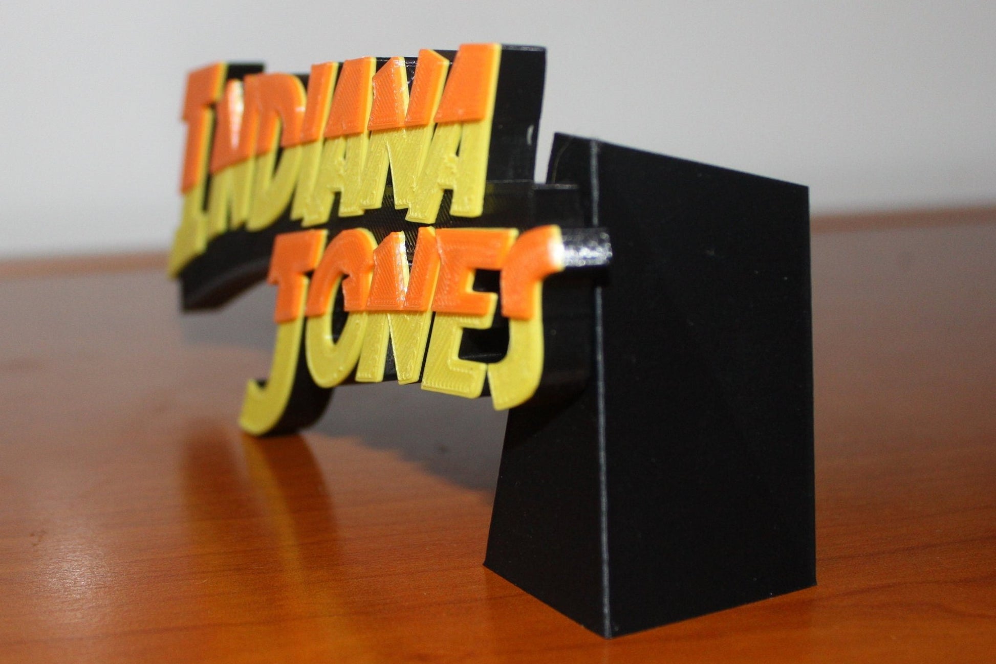 Indiana Jones 3D printed Logo Art