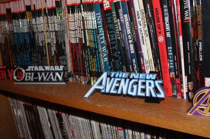 New Avengers 3D printed Comic Logo Art