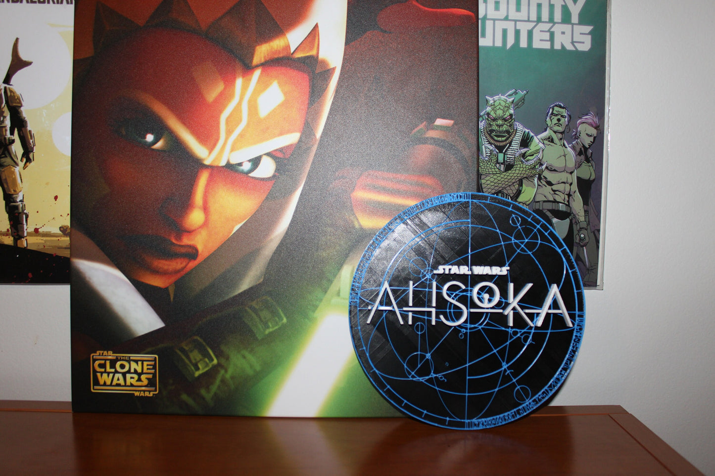 Ahsoka 3D printed Logo Art