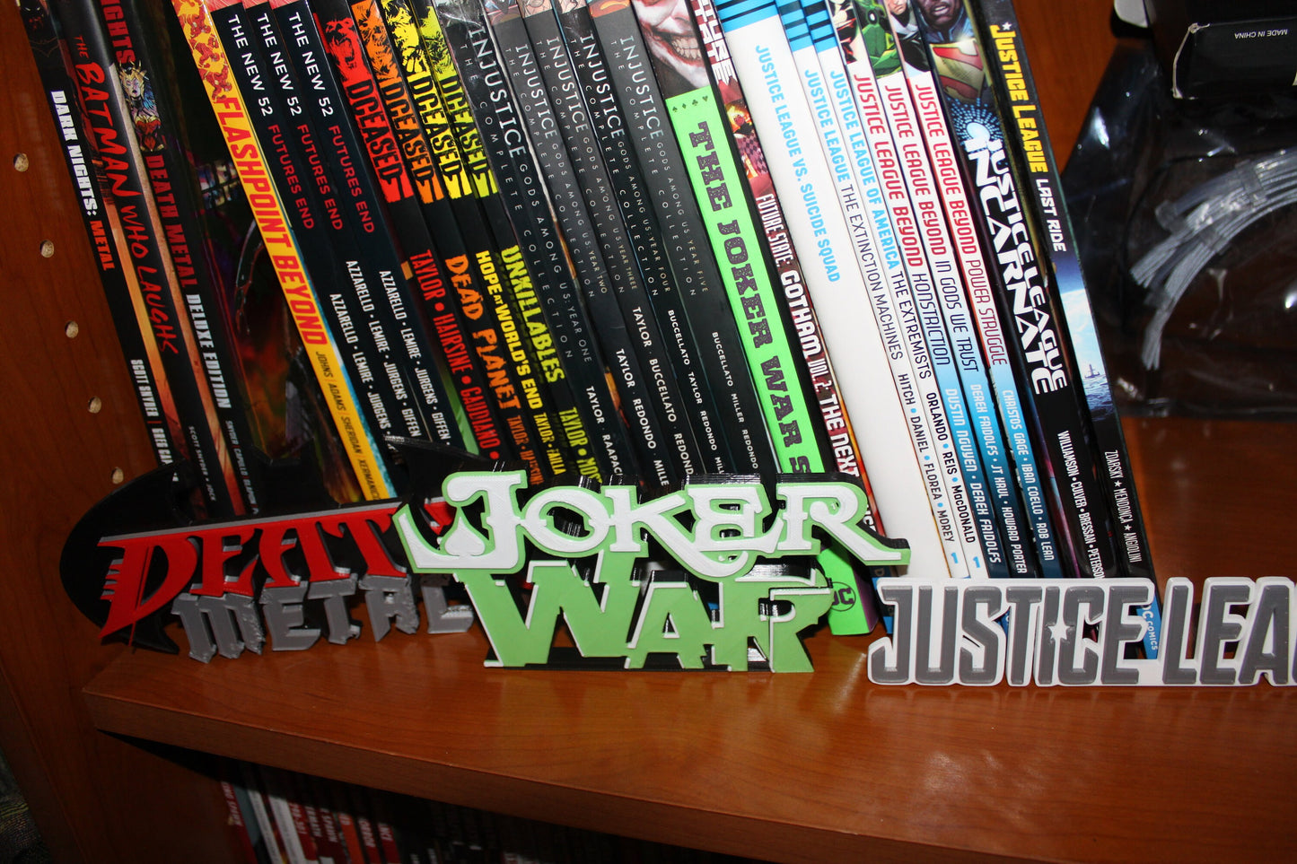 Joker War 3D printed Comic Logo Art