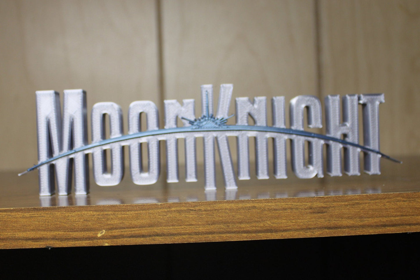 Moon Knight 3D printed Comic Logo Art