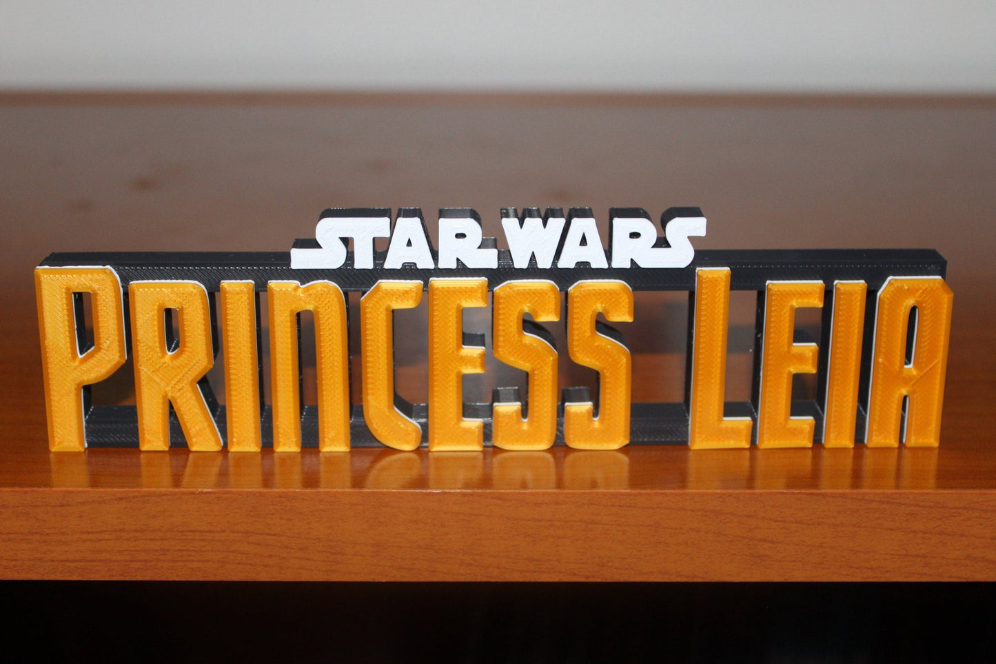 Princess Leia 3D printed Logo Art