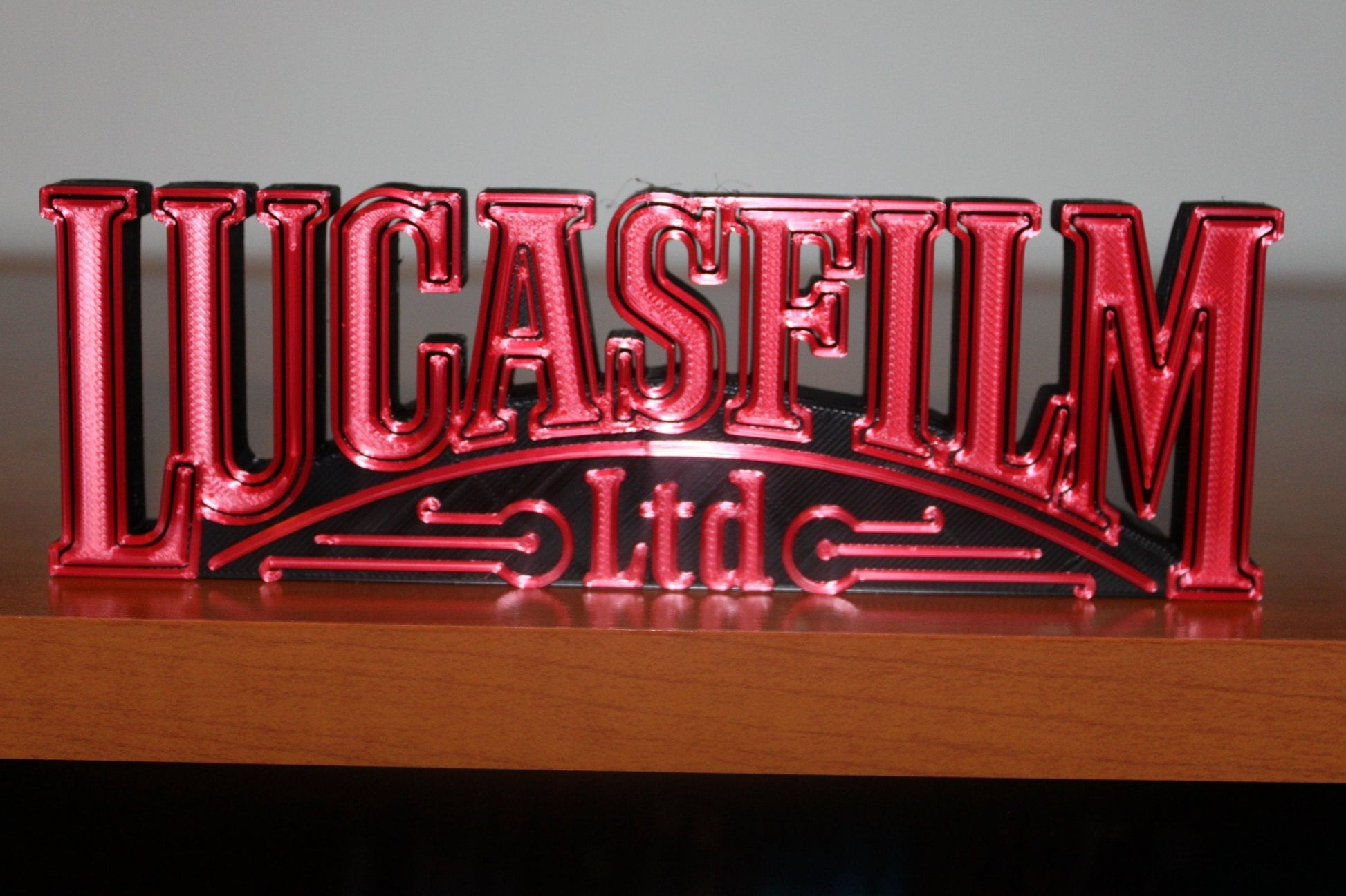 Lucasfilm 3D printed Logo Art