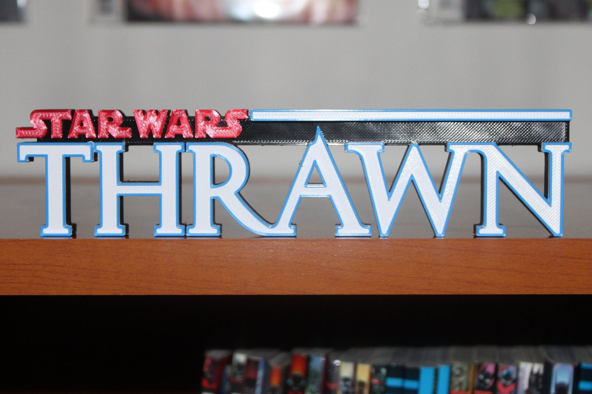 Thrawn 3D printed Logo Art