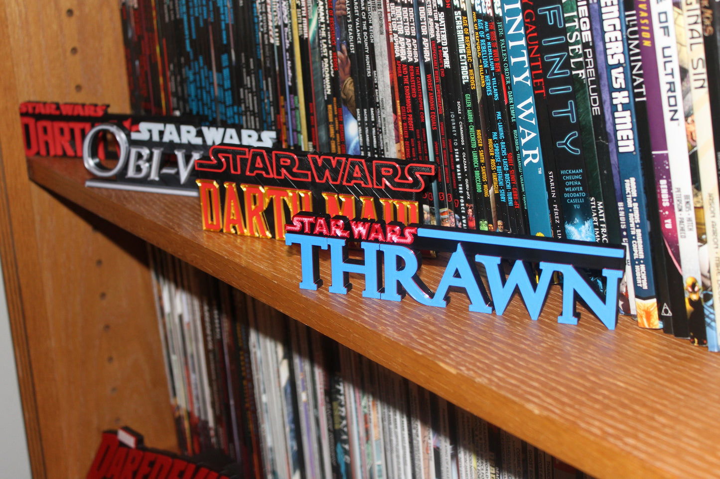 Thrawn 3D printed Logo Art