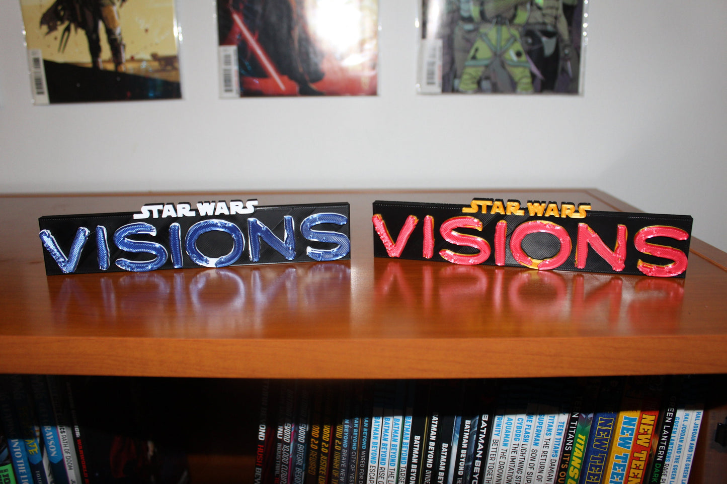 Star Wars Visions 3D printed Logo Art