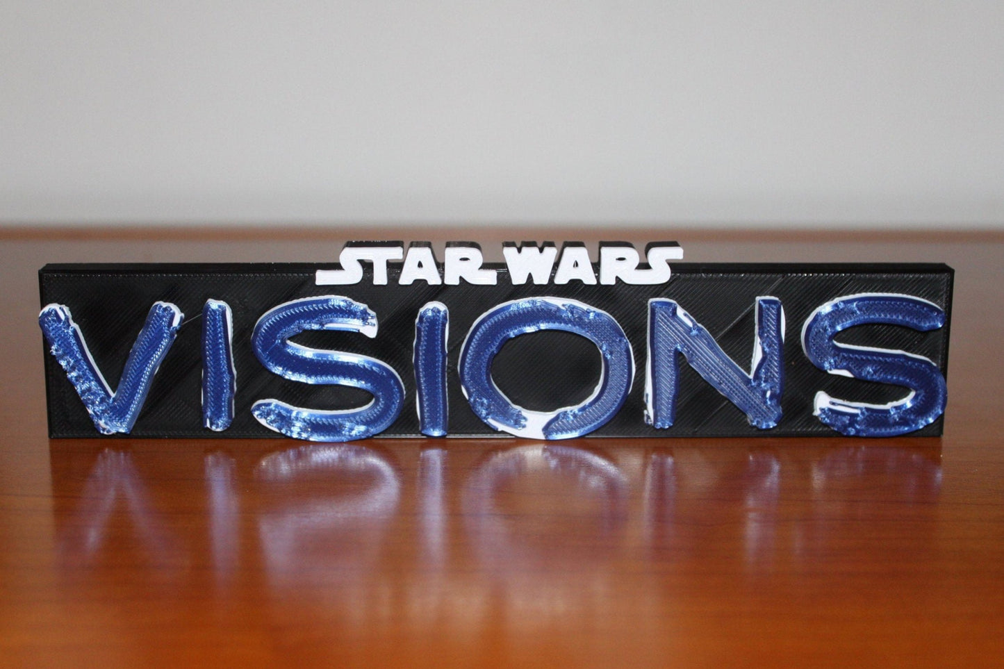 Star Wars Visions 3D printed Logo Art