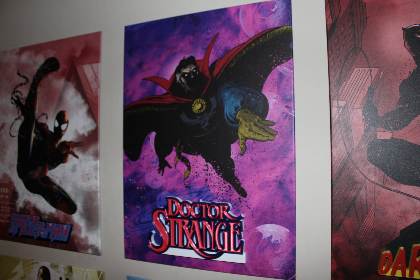 Doctor Strange 3D printed Comic Logo Art