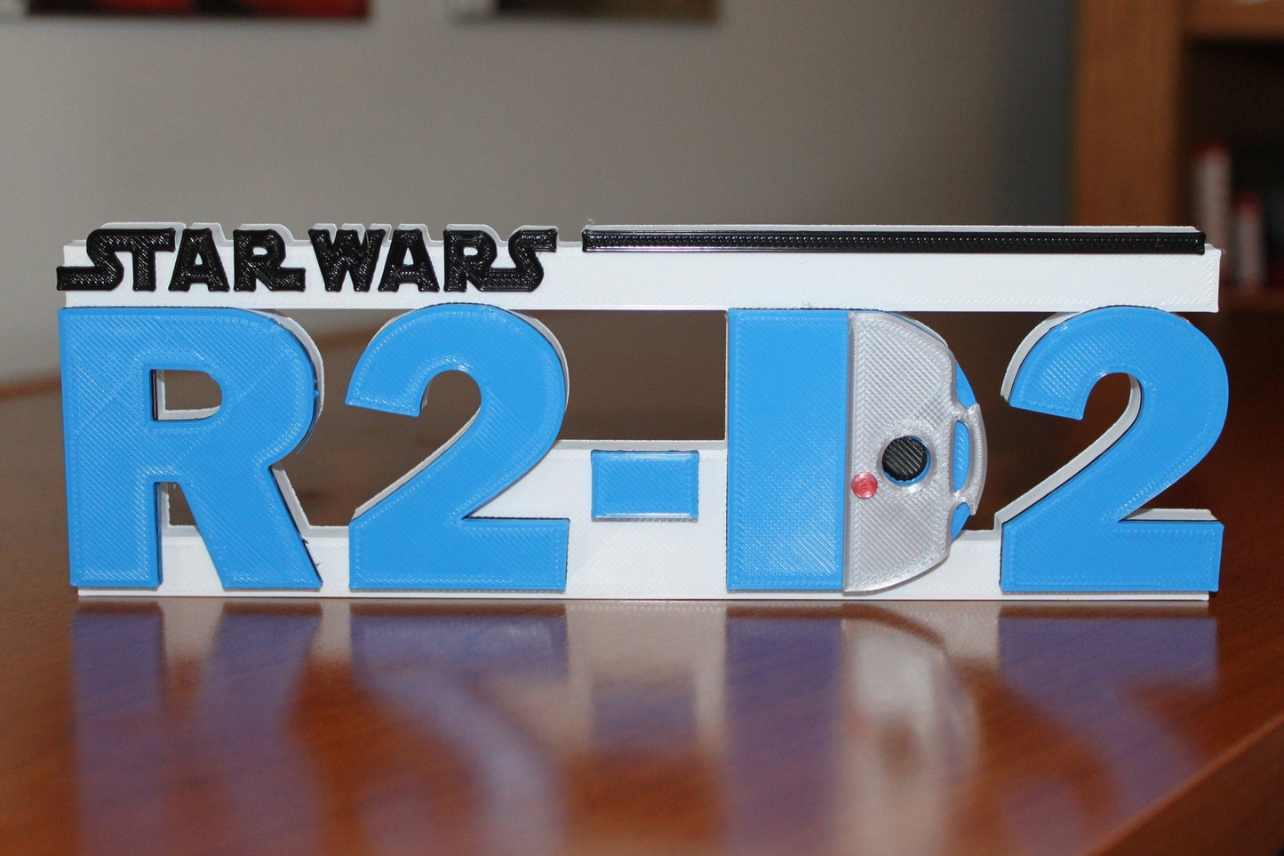 R2-D2 3D printed Logo Art