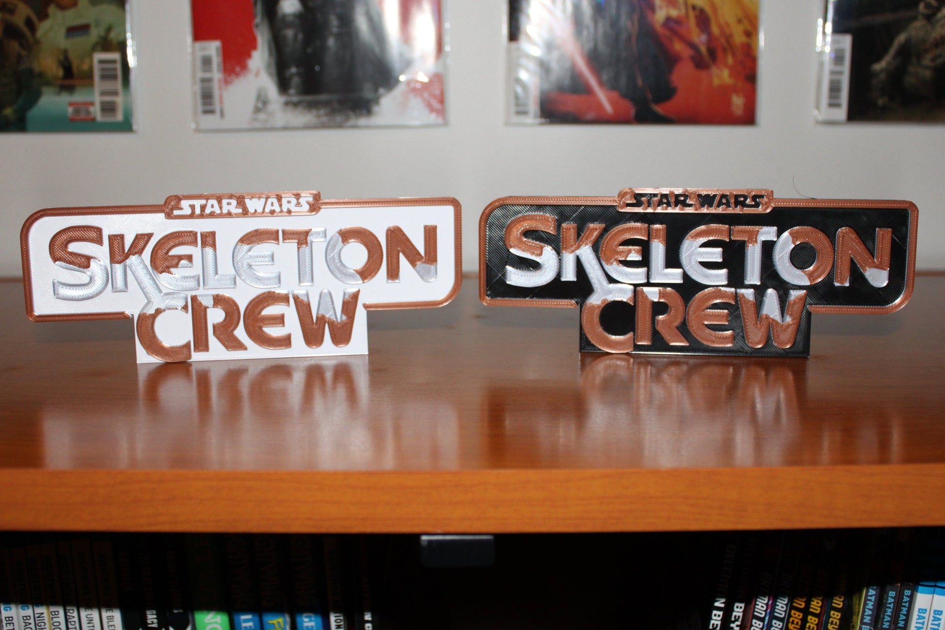 Skeleton Crew 3D printed Logo Art