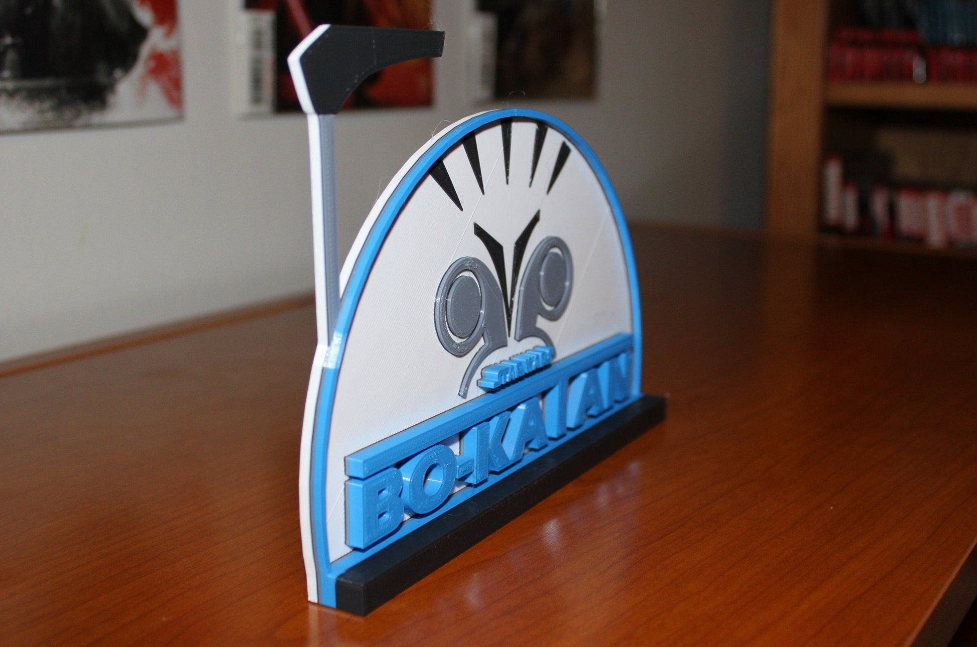 Bo-Katan 3D printed Logo Art