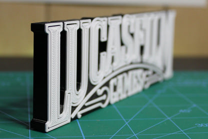 Lucasfilm Games 3D printed Logo Art