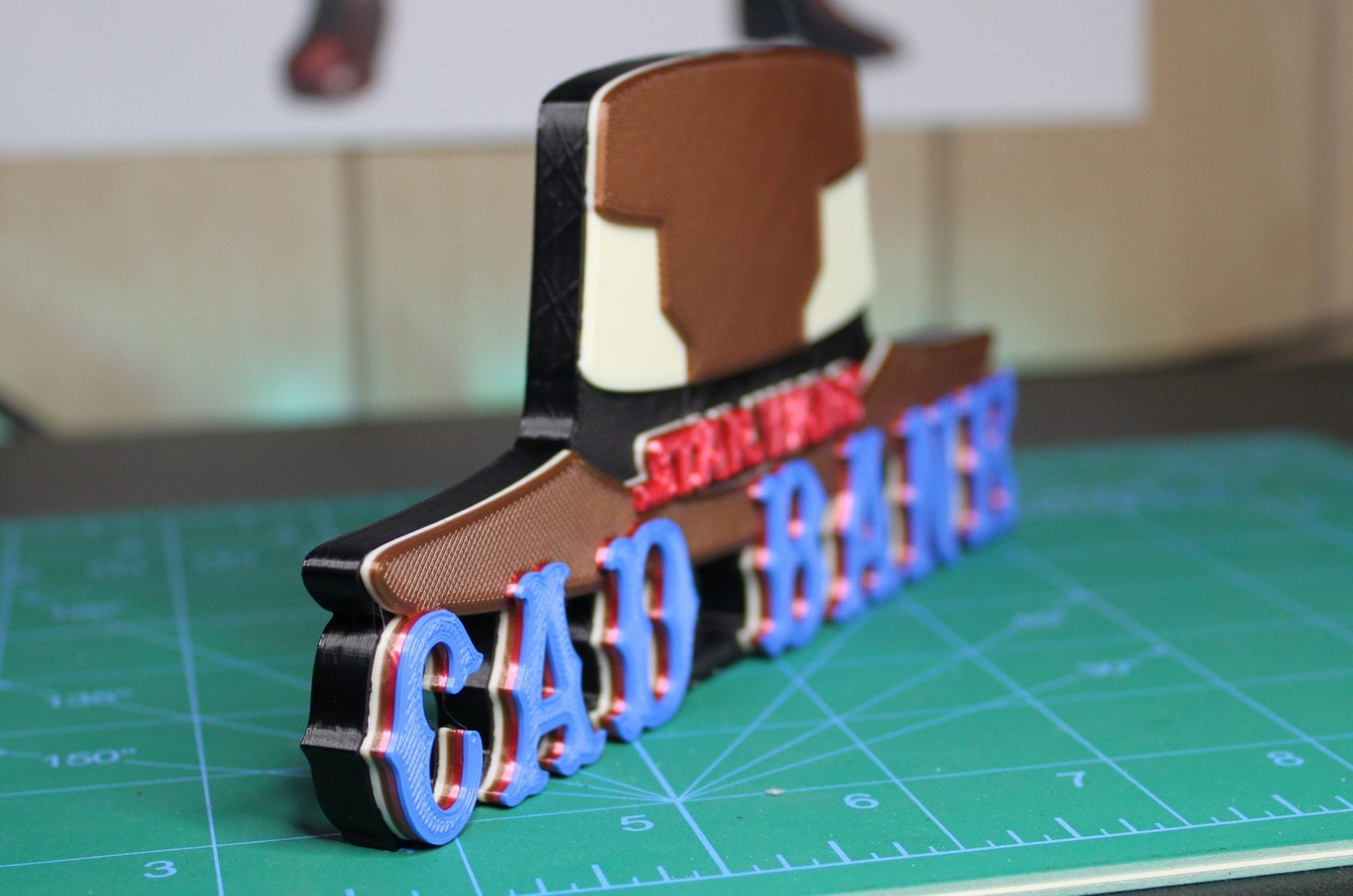 Cad Bane 3D printed Logo Art