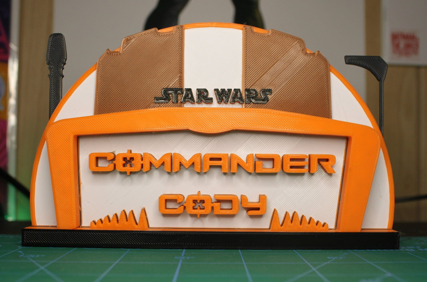 Commander Cody 3D printed Logo Art