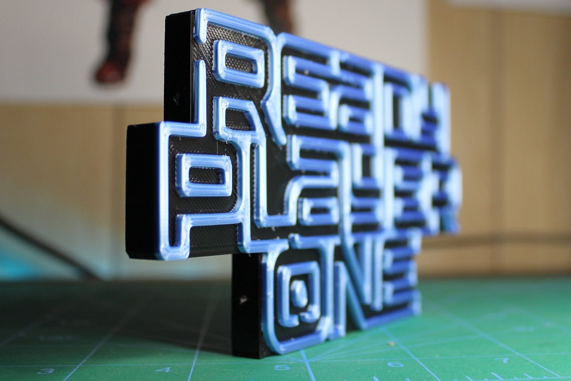 Ready Player One 3D printed Logo Art – WindyCity3D
