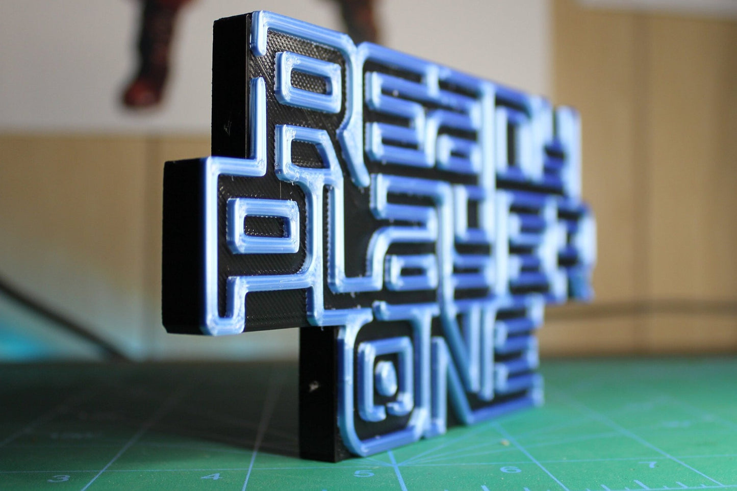 Ready Player One 3D printed Logo Sign Wall Desk Shelf Art