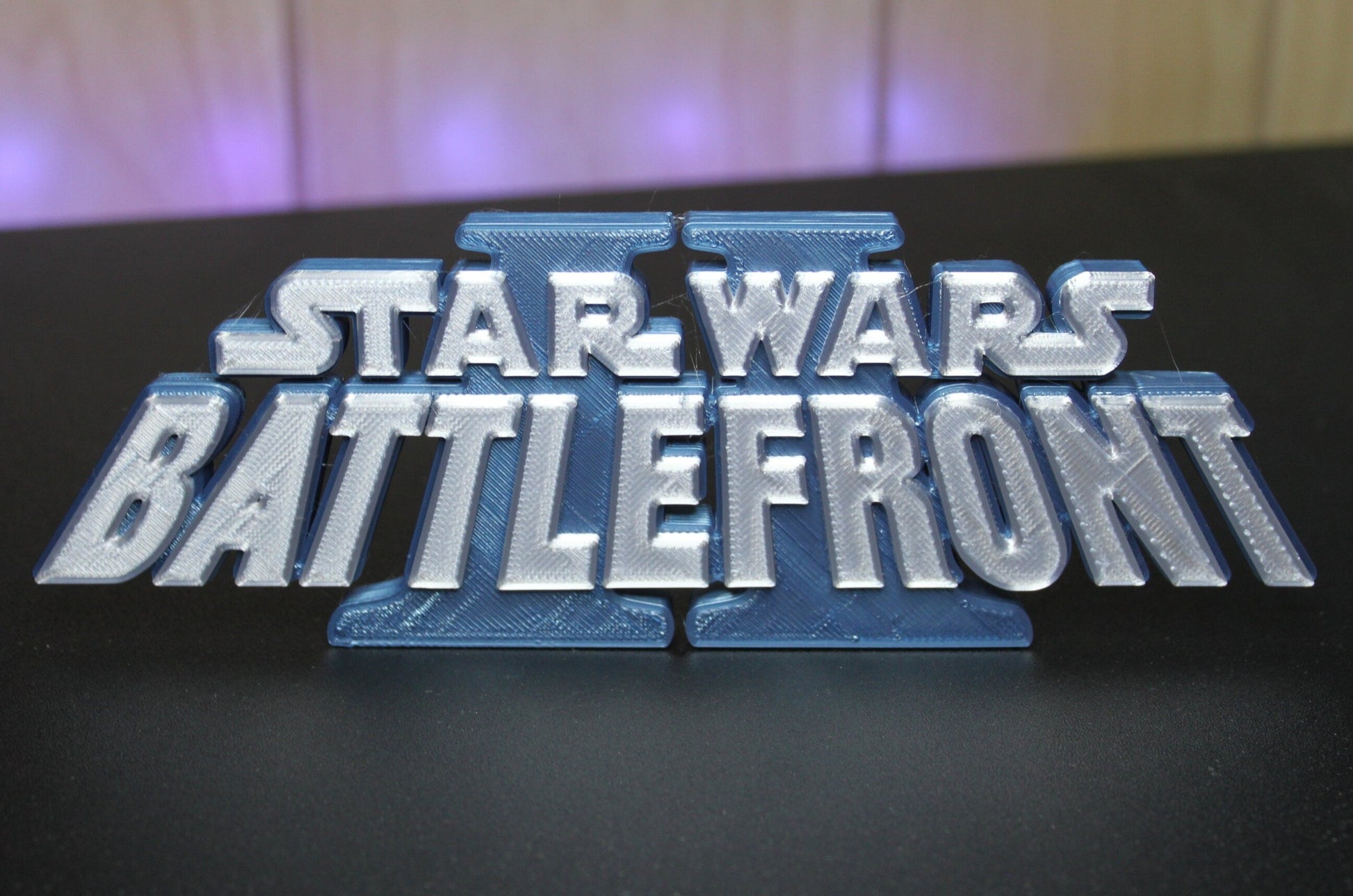 Battlefront II Video Game 3D printed Logo Art