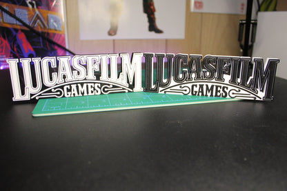 Lucasfilm Games 3D printed Logo Art