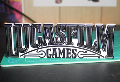 Lucasfilm Games 3D printed Logo Art